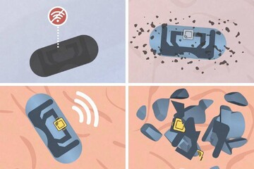 قرص هوشمندی که اطلاع می‌دهد بلعیده شده است!