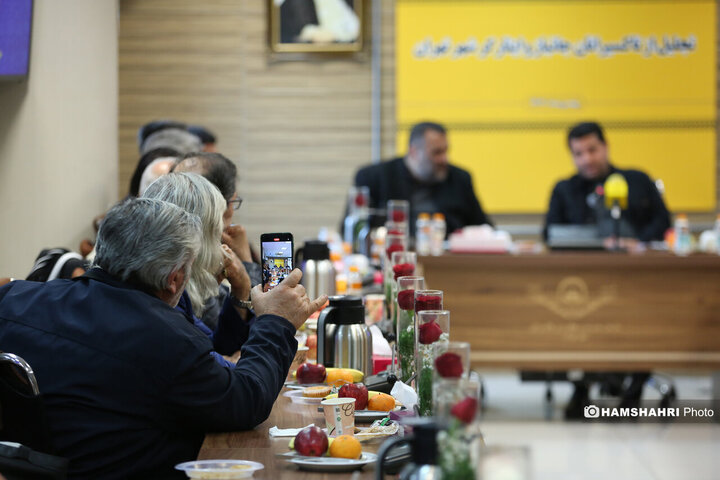 مراسم تقدیر از تاکسیرانان جانباز و ایثارگر شهر تهران