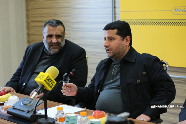 مراسم تقدیر از تاکسیرانان جانباز و ایثارگر شهر تهران