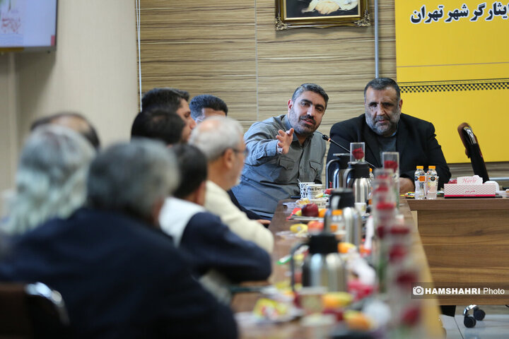 مراسم تقدیر از تاکسیرانان جانباز و ایثارگر شهر تهران