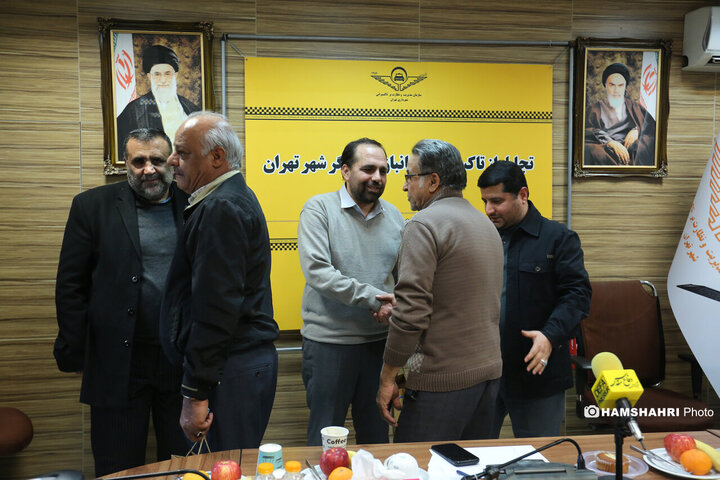 مراسم تقدیر از تاکسیرانان جانباز و ایثارگر شهر تهران