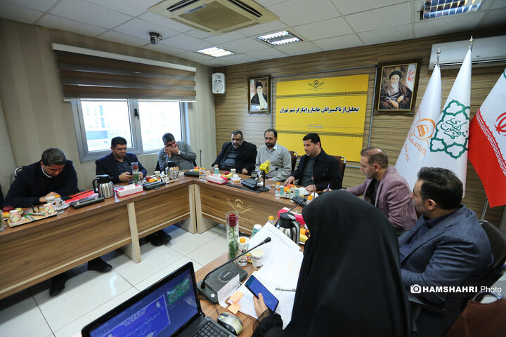 مراسم تقدیر از تاکسیرانان جانباز و ایثارگر شهر تهران