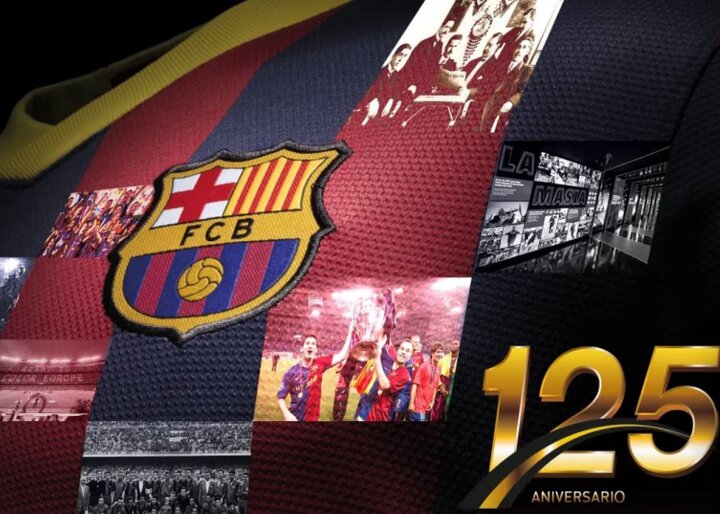 ساعت مچی با طرح و لوگوی باشگاه بارسلونا + ویدئو