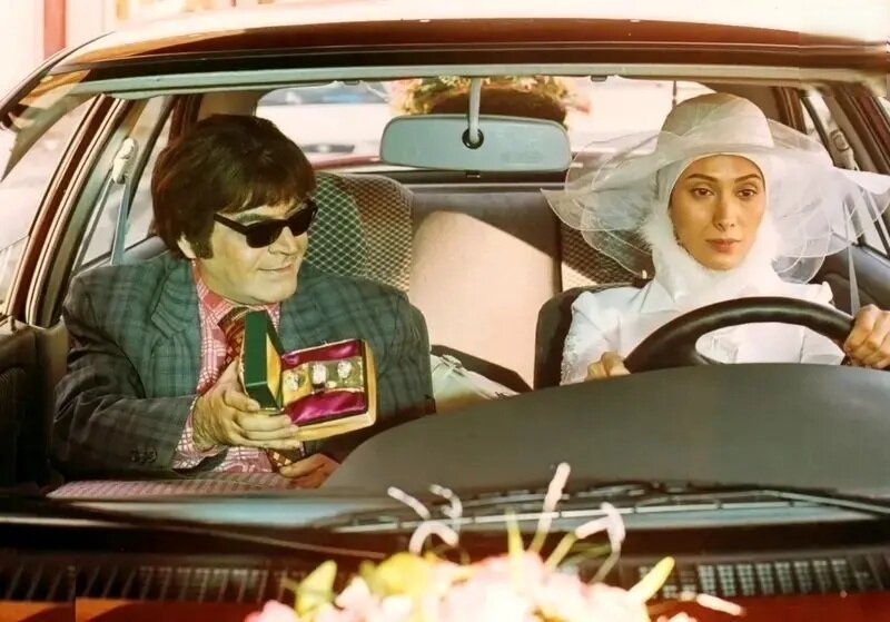 سحر زکریا با لباس عروس در کنار حمید لولایی | عکس