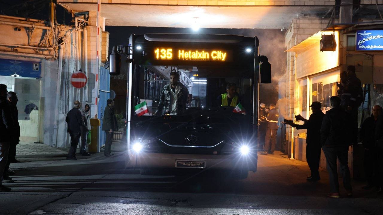 ورود اتوبوس های جدید