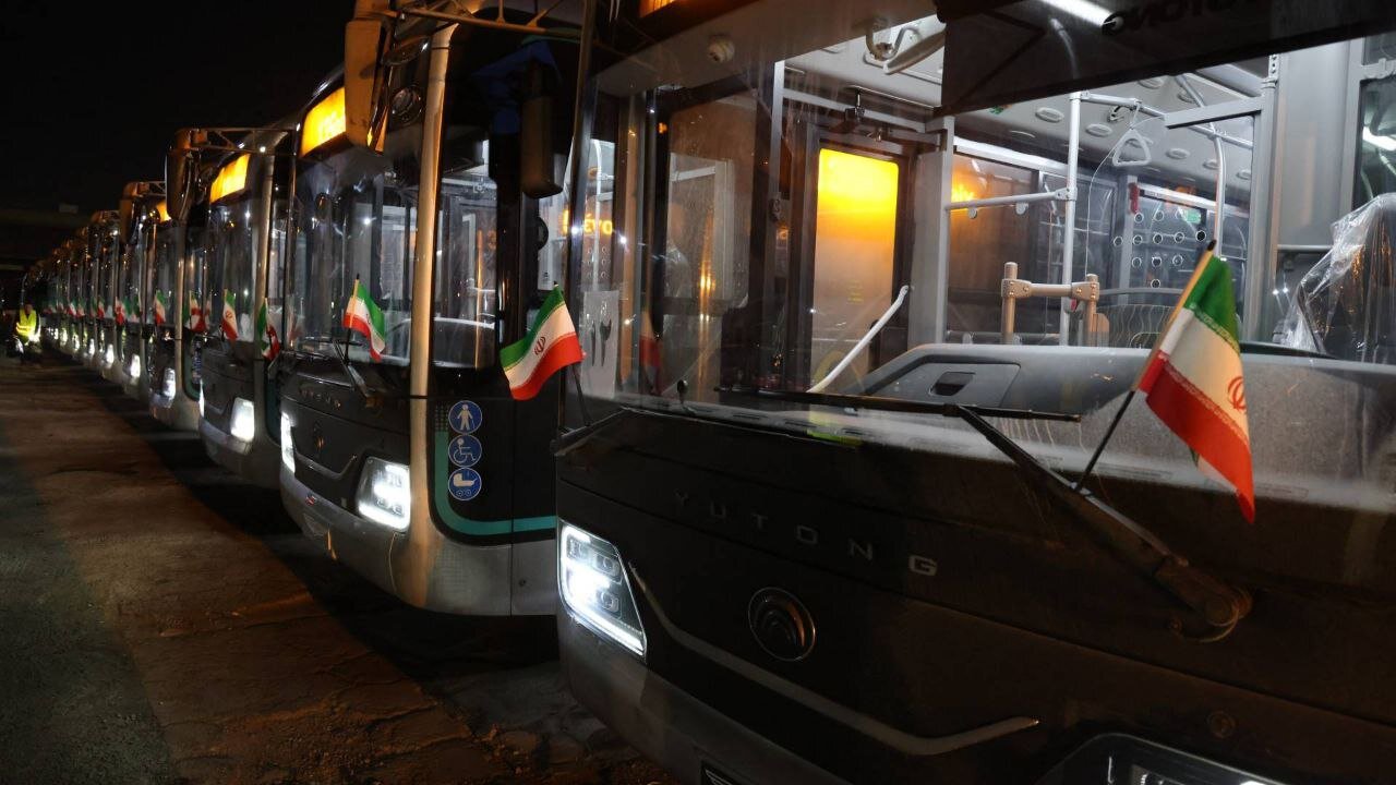 ورود اتوبوس های جدید