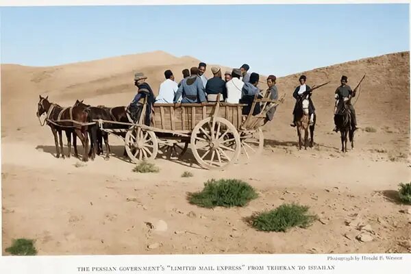 ایران ۱۰۰سال پیش در قاب رنگی