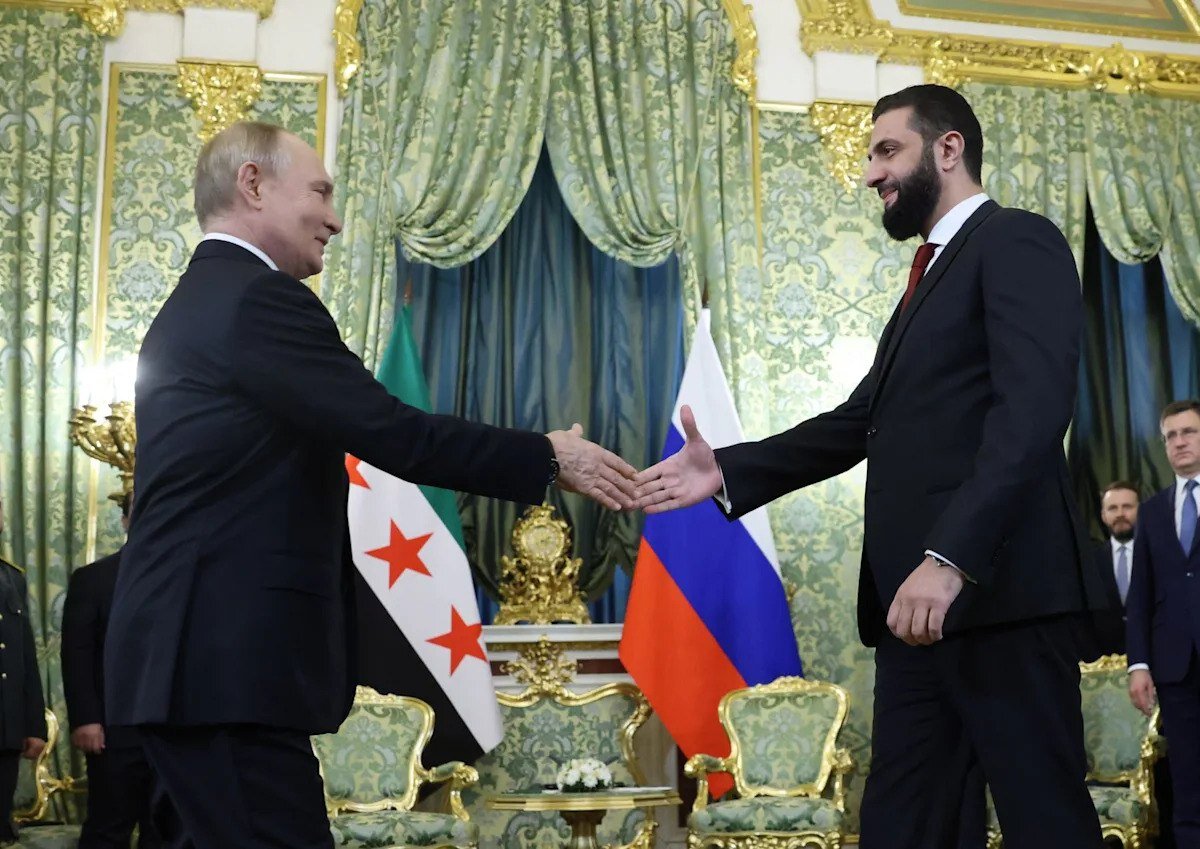 تصاویر خاص از دیدارجولانی با پوتین در کرملین | ببینید