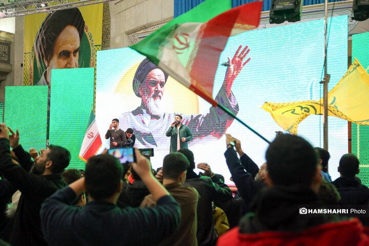 گردهمایی نوجوانان آرمانی لشکر قدس در مرقد امام (ره)