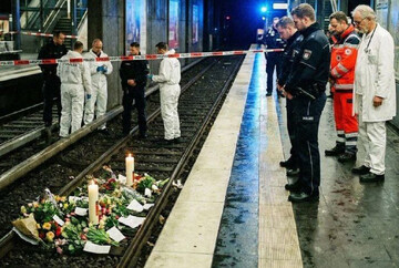 محل به قتل رسیدن دختر ایرانی در متروی هامبورگ آلمان | تصاویر