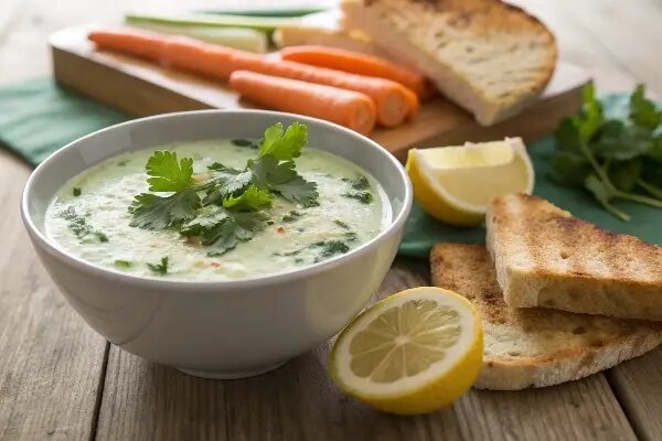 سوپ ماست و گشنیز؛ راز خوشطعمی و تناسب اندام در یک کاسه سبز بهاری