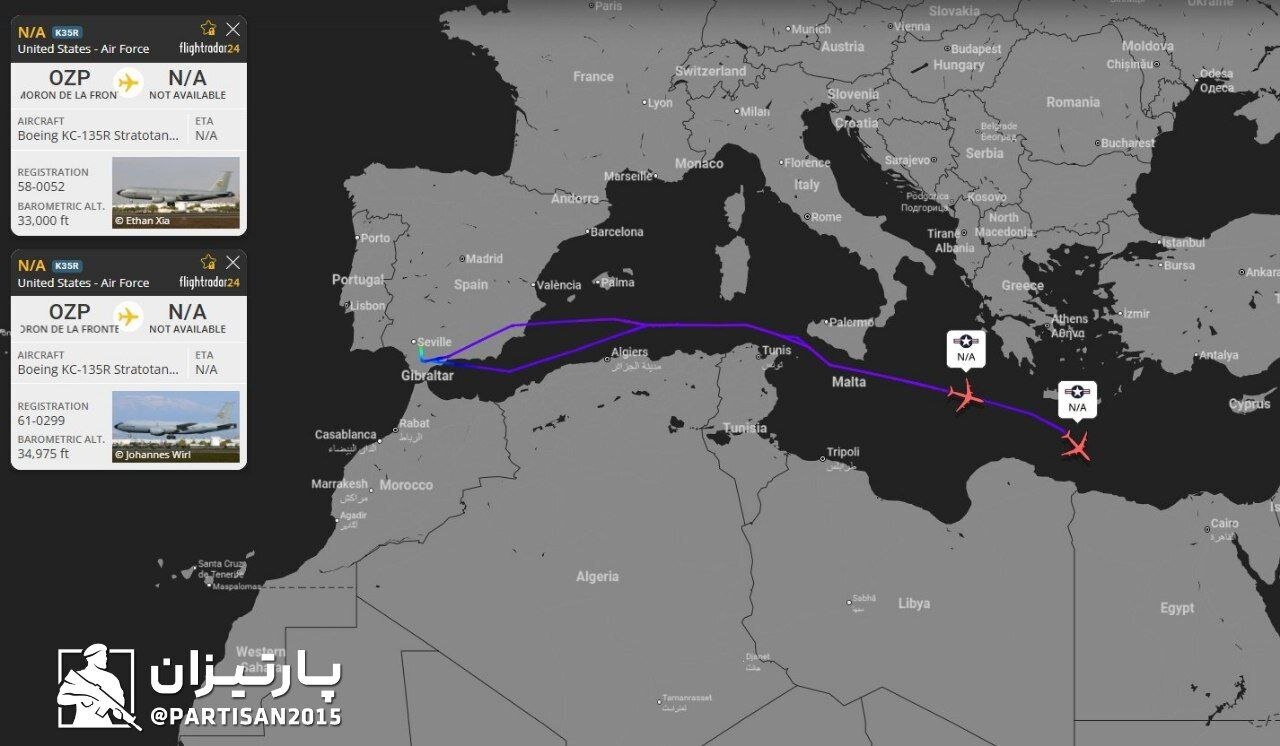 تازه ترین نقل و انتقالات نظامی آمریکا در منطقه | عکس