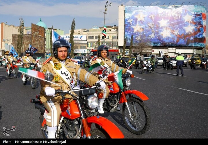 رژه موتورسواران