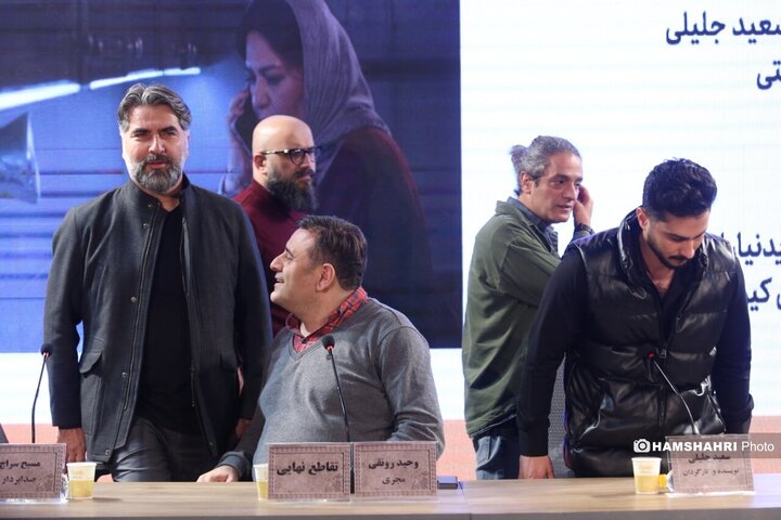 نشست و فوتوکال فیلم های تقاطع نهایی و قمار باز