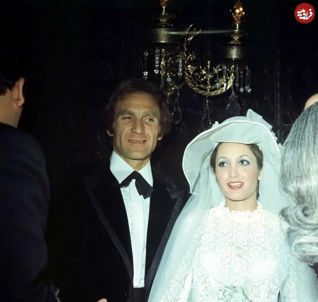 تصویری جالب از حسین کلانی کاپیتان تیم پرسپولیس در روز عروسیاش