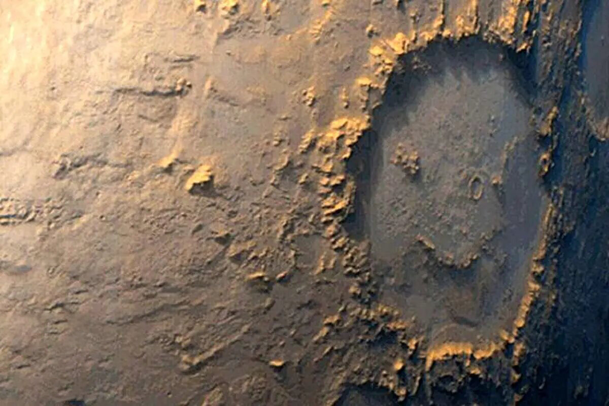 عکس روز ناسا از لبخند مریخ!