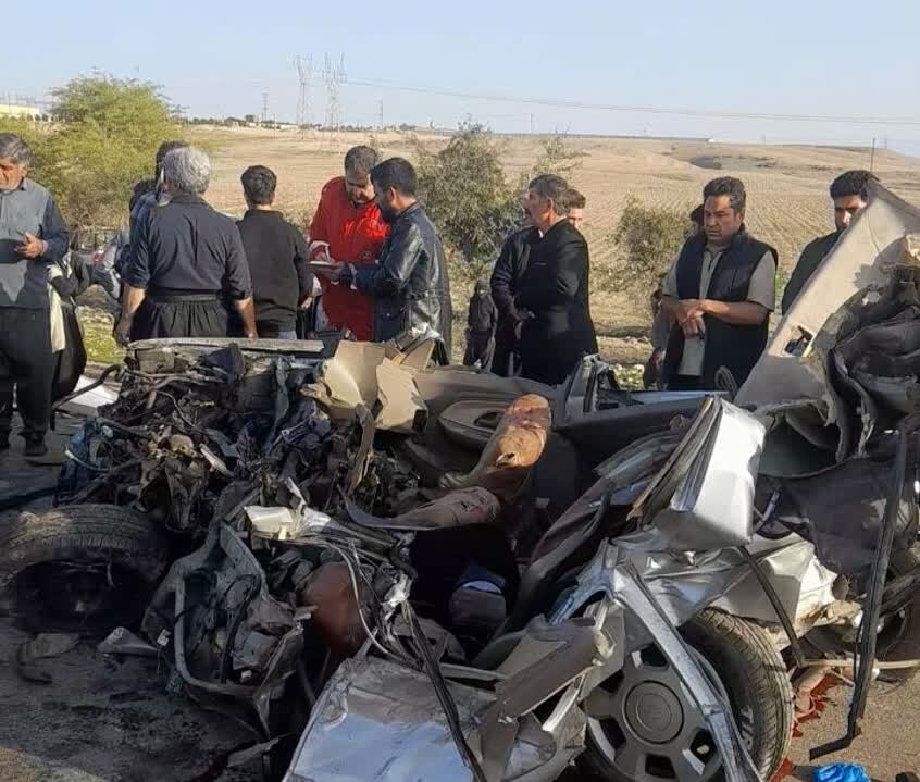 مرگ ۶ نفر در تصادف هولناک