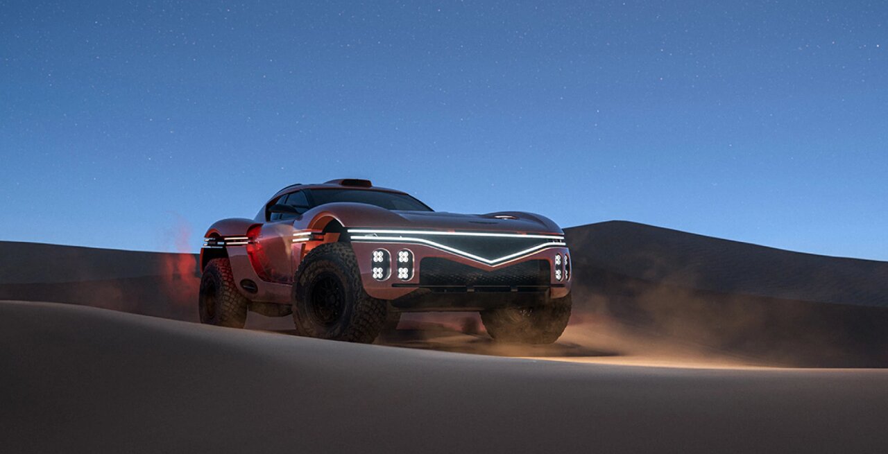 هیولای بیابان | کانسپت جسورانه هیوندای جنسیس با الهام از رالی داکار