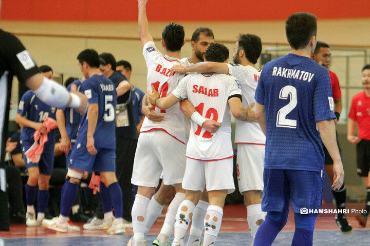 ایران ۷ – ازبکستان ۴/ شاگردان شمسایی به نیمه‌نهایی جام ملت‌ها رسیدند