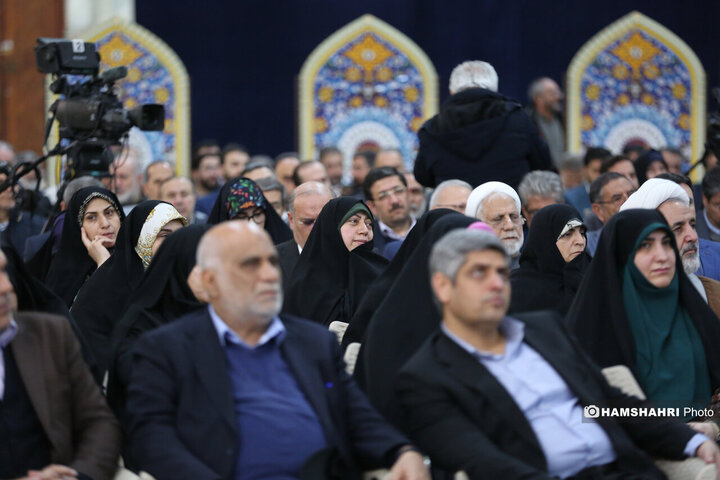 تجدید میثاق رییس و نمایندگان مجلس با آرمان‌های امام راحل (ره)