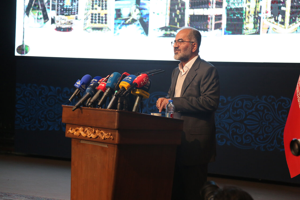 رونمایی از دستاوردهای سازمان فضایی