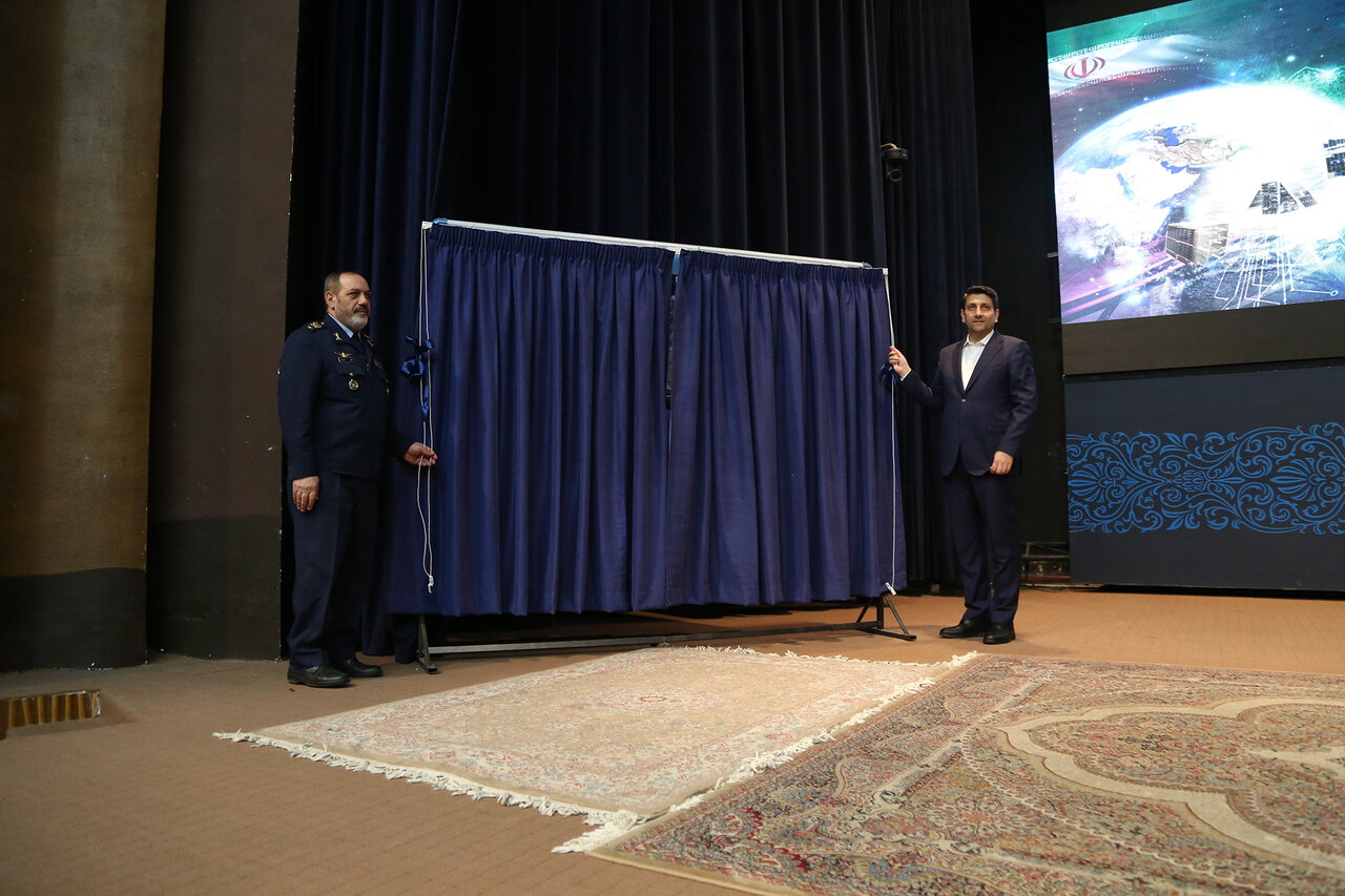 رونمایی از دستاوردهای سازمان فضایی