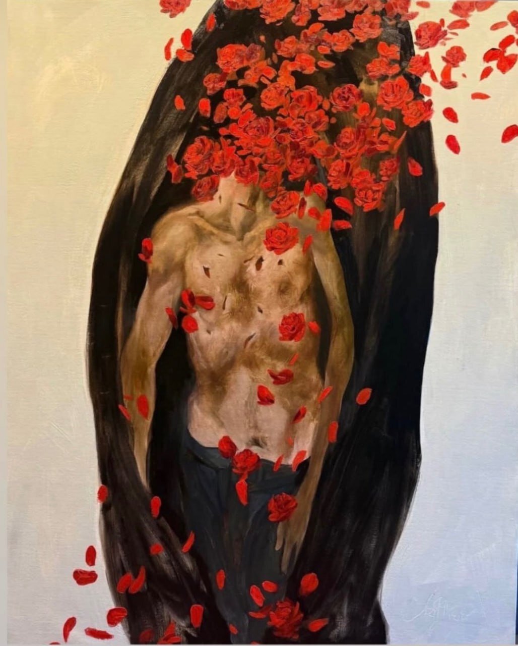 نقاشی تازه روح الامین با موضوع شهدا و جانباختگان حوادث دی ماه | عکس