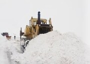 این نقطه از ایران ۶۰ سانتیمتر برف بارید؛ راه ۵۰ روستا بسته شد