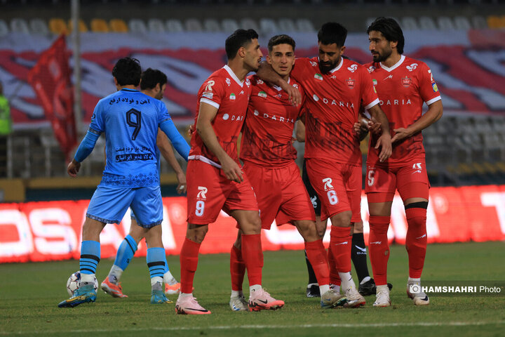 تصاویر بازی پرسپولیس 1-0 چادرملو اردکان