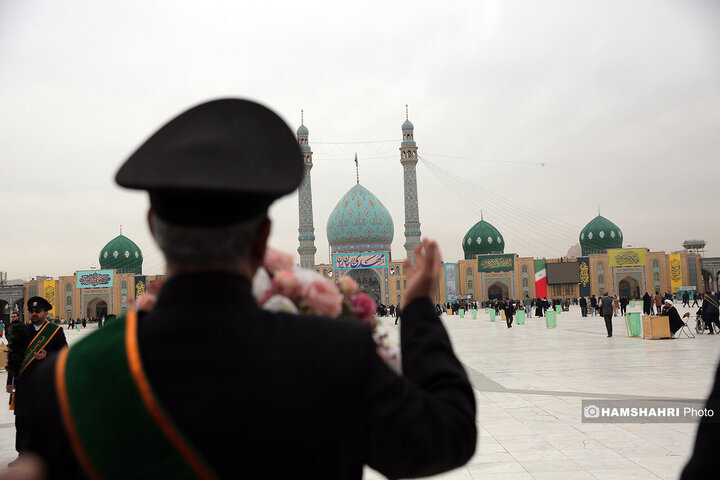 خدمات رسانی به زائران مسجد مقدس جمکران در شب نیمه شعبان