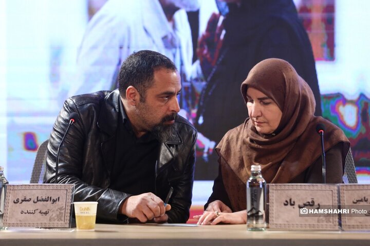 نشست خبری و فوتوکال فیلم رقص باد