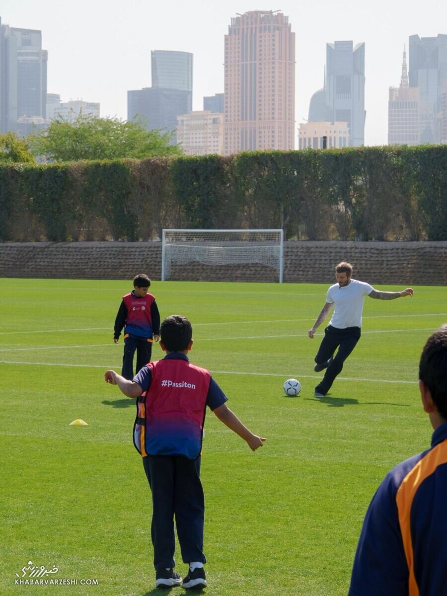 بکام هم عاشق کباب و جوجه کباب شد | تصاویر