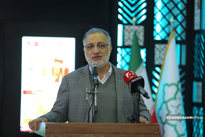 افتتاح کافه رسانه همشهری با حضور شهردار تهران