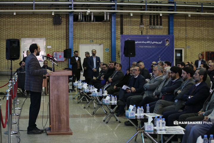 افتتاح کافه رسانه همشهری با حضور شهردار تهران