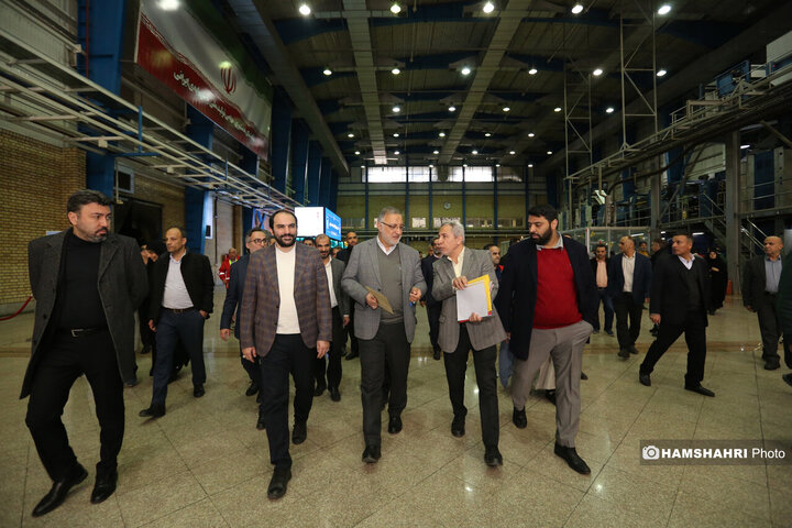 افتتاح کافه رسانه همشهری با حضور شهردار تهران