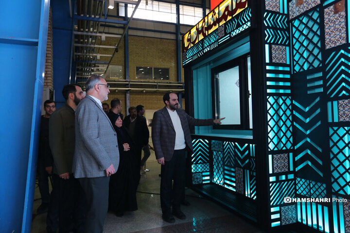 افتتاح کافه رسانه همشهری با حضور شهردار تهران