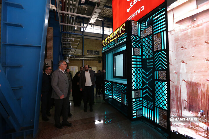 افتتاح کافه رسانه همشهری با حضور شهردار تهران