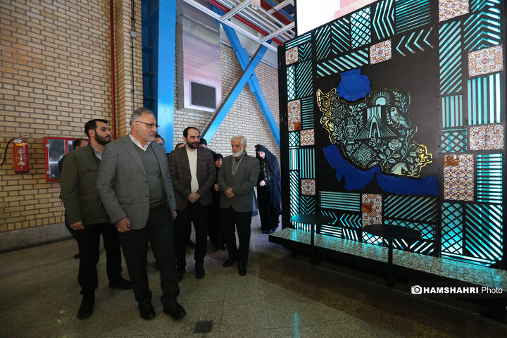 افتتاح کافه رسانه همشهری با حضور شهردار تهران