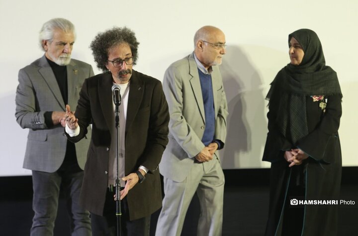 نمایش فیلم سرزمین فرشته ها با حضور شهردار تهران