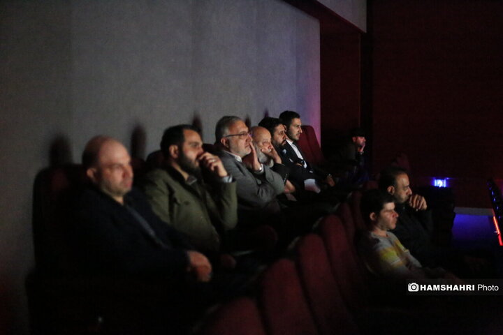 نمایش فیلم سرزمین فرشته ها با حضور شهردار تهران