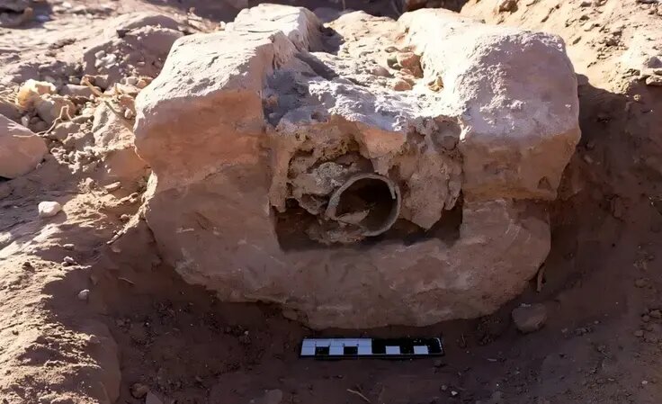 لوله‌کشی سربی آب در شهر باستانی کشف شد | عکس