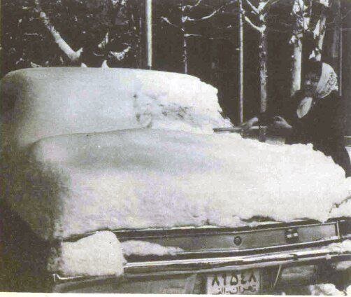 زمستان تهران قديم