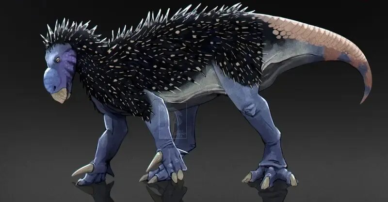 پیدا شدن «اژدهای خاردار» ۱۲۵ میلیون ساله در چین | عکس