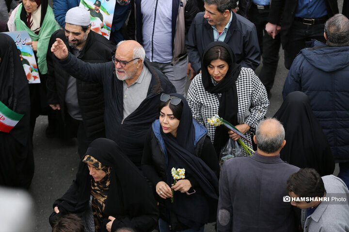 حضور پرشور مردم تهران در راهپیمایی ۲۲ بهمن-2