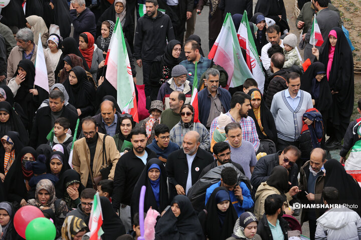 حضور پرشور مردم تهران در راهپیمایی ۲۲ بهمن-2