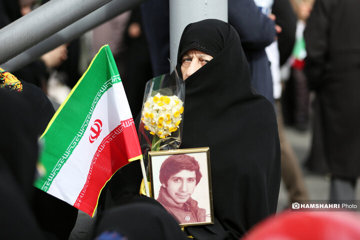 حضور پرشور مردم تهران در راهپیمایی ۲۲ بهمن-۲