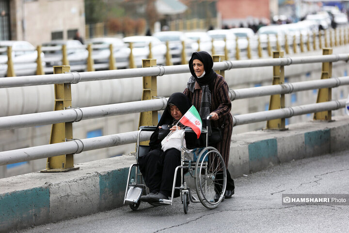 حضور پرشور مردم تهران در راهپیمایی ۲۲ بهمن-۲
