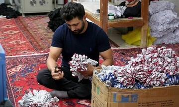 این روستا قطب تولید جوراب ایران است