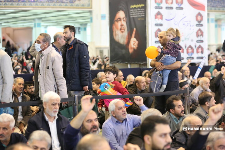 نماز جمعه تهران به امامت حجت الاسلام حاج علی اکبری