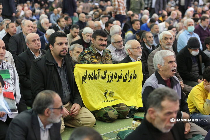 نماز جمعه تهران به امامت حجت الاسلام حاج علی اکبری